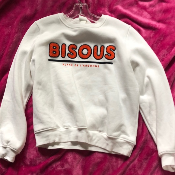 H&m bisous sweatshirt Clearance